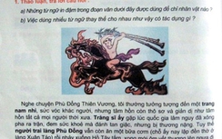 NXB Giáo dục lên tiếng vụ “Thánh Gióng tắm Hồ Tây”
