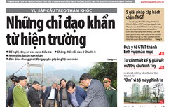 Báo Giao thông, ra ngày 26/2 có nhiều nội dung hấp dẫn