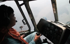 Ghi từ thủy phi cơ truy tìm dấu máy bay mất tích