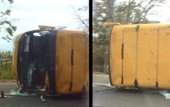 Philippines: Xe buýt lật nhào, 19 người bị thương