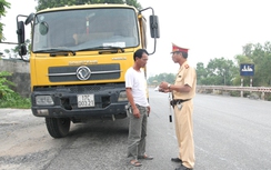 Hà Nam "tuyên chiến" với xe chở quá tải