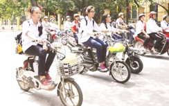 Đi xe đạp điện không đội MBH có bị xử lý?