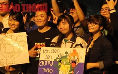 Hà Nội chìm trong màn đêm đầy ý nghĩa của Giờ Trái Đất 2014