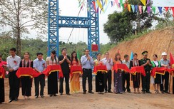 Khánh thành cầu treo Sam Lang