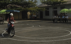 Trường CĐ GTVT II: Thi tìm hiểu Luật GT đường bộ 2014