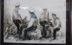 "Biển đảo quê hương" qua góc nhìn của họa sĩ