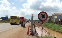 Đã tháo dỡ biển hạn chế tốc độ 30km/h ở Dầu Giây