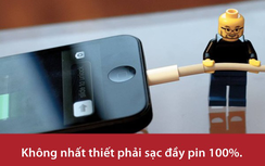 Muốn dùng iPhone lâu hơn, không cần sạc pin đầy 100%