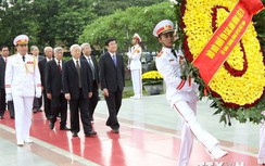 Lãnh đạo Đảng, Nhà nước tưởng niệm các anh hùng liệt sỹ