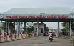 Ngưng thu phí qua cầu Cồn Tiên