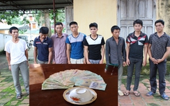 CSGT bắt giữ 10 đối tượng đang đánh bạc