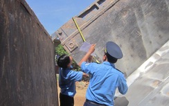 Đình chỉ thi công nhà thầu sử dụng xe cơi nới thùng, chở quá tải