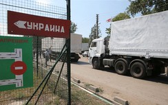 Đoàn xe cứu trợ của Nga vẫn chưa vào được Ukraine