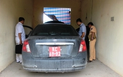 Kiểm tra xe biển đỏ phát hiện ra xe ăn trộm