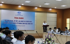 Tọa đàm về đàm phán, gia nhập các điều ước quốc tế về hàng hải