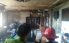 Cháy phòng làm việc Giám đốc Sở Tài nguyên Hải Phòng