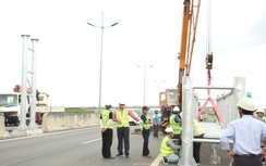 Thi công hệ thống ITS: Đóng đường 10 phút, ùn xe 2km