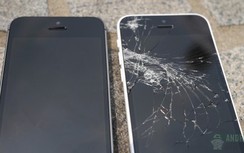 Thanh niên ném 2 loại iphone 6 xuống đất thử độ bền
