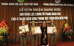 Bốn cựu TNXP nhận danh hiệu Anh hùng