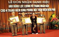 4 TNXP nhận danh hiệu Anh hùng