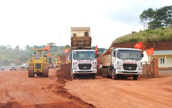 Thi công QL14 qua Đắk Lắk tăng tốc sau mùa mưa