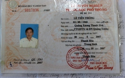Lại phát hiện một Chủ tịch MTTQ xã dùng bằng giả