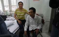 Nạn nhân vụ thép rơi trúng đầu: Thoát chết nhờ đội MBH