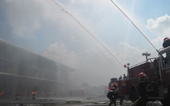 Xem gấp rút chữa cháy tại Cảng hàng không Chu Lai