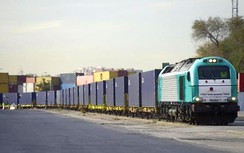 Chuyến tàu đầu tiên trên "con đường tơ lụa" mới đến đích