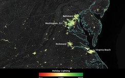 Nhìn không khí Giáng sinh trên thế giới từ tàu vũ trụ NASA