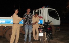 Trộm xe máy còn tông thẳng tổ tuần tra CSGT