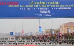 Người dân Thủ đô nô nức "trẩy hội" cầu Nhật Tân