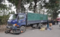 Va chạm xe tải, nam thanh niên tử vong tại chỗ