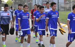 Xuân Trường, Duy Mạnh phải tập riêng