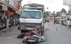 Bình Dương: Tông xe liên hoàn trên QL13, 6 người thương vong