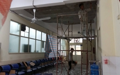 Vữa rơi vào đầu bệnh nhi: Lãnh đạo BV Nhi TƯ nói gì?