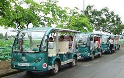 Quảng Bình thí điểm sử dụng ô tô điện vận chuyển khách du lịch