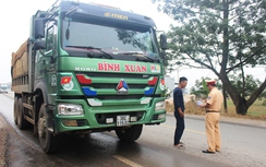 Thanh Hóa: Quyết liệt “xử” xe quá tải dịp cuối năm