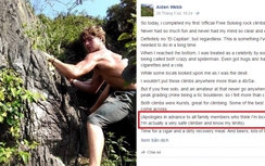 "Phượt thủ" người Anh dự cảm trước cái chết?