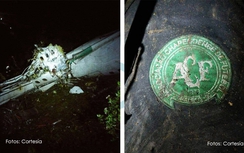 Hiện trường vụ rơi máy bay chở đội bóng Brazil