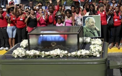 Tro cốt lãnh tụ Cuba Fidel Castro đã về nơi an táng
