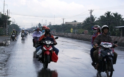 Đường về Cần Thơ thông thoáng, người dân đi lại an toàn