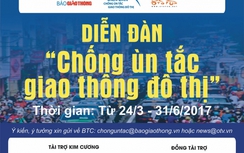 Thể lệ, giải thưởng Diễn đàn Chống ùn tắc giao thông đô thị