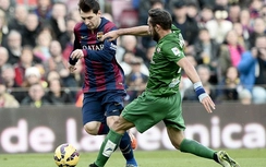 MSN cùng nổ súng, Barca hủy diệt Levante