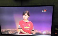 Fan nữ M.U xinh như thiên thần gây "bão mạng"