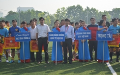 Khai mạc giải bóng đá Cụm Văn hóa – Thể thao số 2