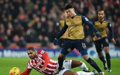 Ngã ngựa ở Britannia, Arsenal vẫn giật được ngôi đầu