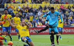 Messi tịt ngòi, Barca nhọc nhằn giành 3 điểm