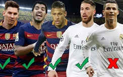 Ronaldo bị gạch tên khỏi đội hình Siêu kinh điển