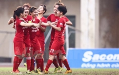15h chiều nay, tuyển nữ Việt Nam đọ sức với Philippines